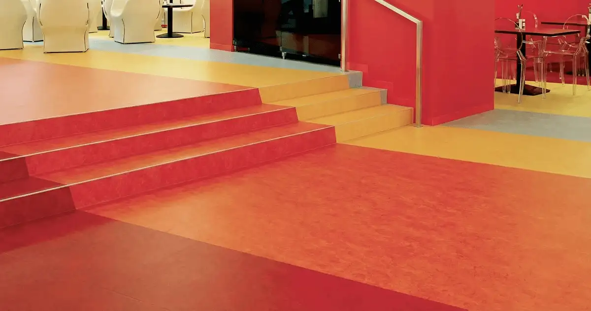 Snack bar with beautiful professionally installed linoleum flooring in Buffalo, NY
